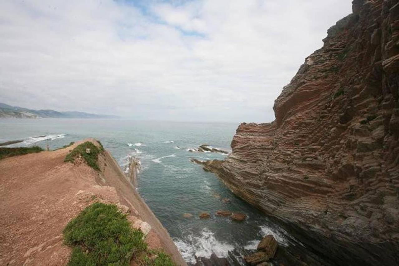 Apartamento Costa II Con Parking Exterior Comunitario Zumaia Exteriér fotografie